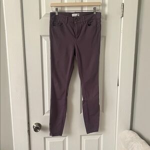 LOFT Deep Purple Denim Pants
